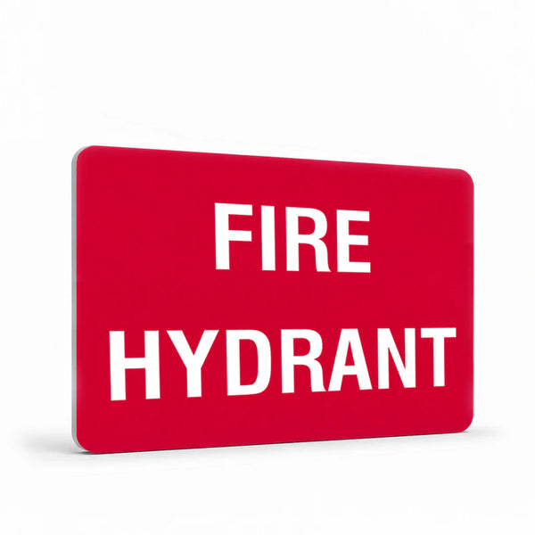 Fire Safety Equipment - Fire Hydrant Sign