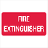 Fire Safety Equipment - Fire Extinguisher Sign