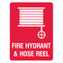 Fire Safety Equipment - Fire Hydrant And Hose Reel Sign