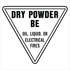 Fire Safety Equipment Extinguisher NZ - Dry Powder BE Sign