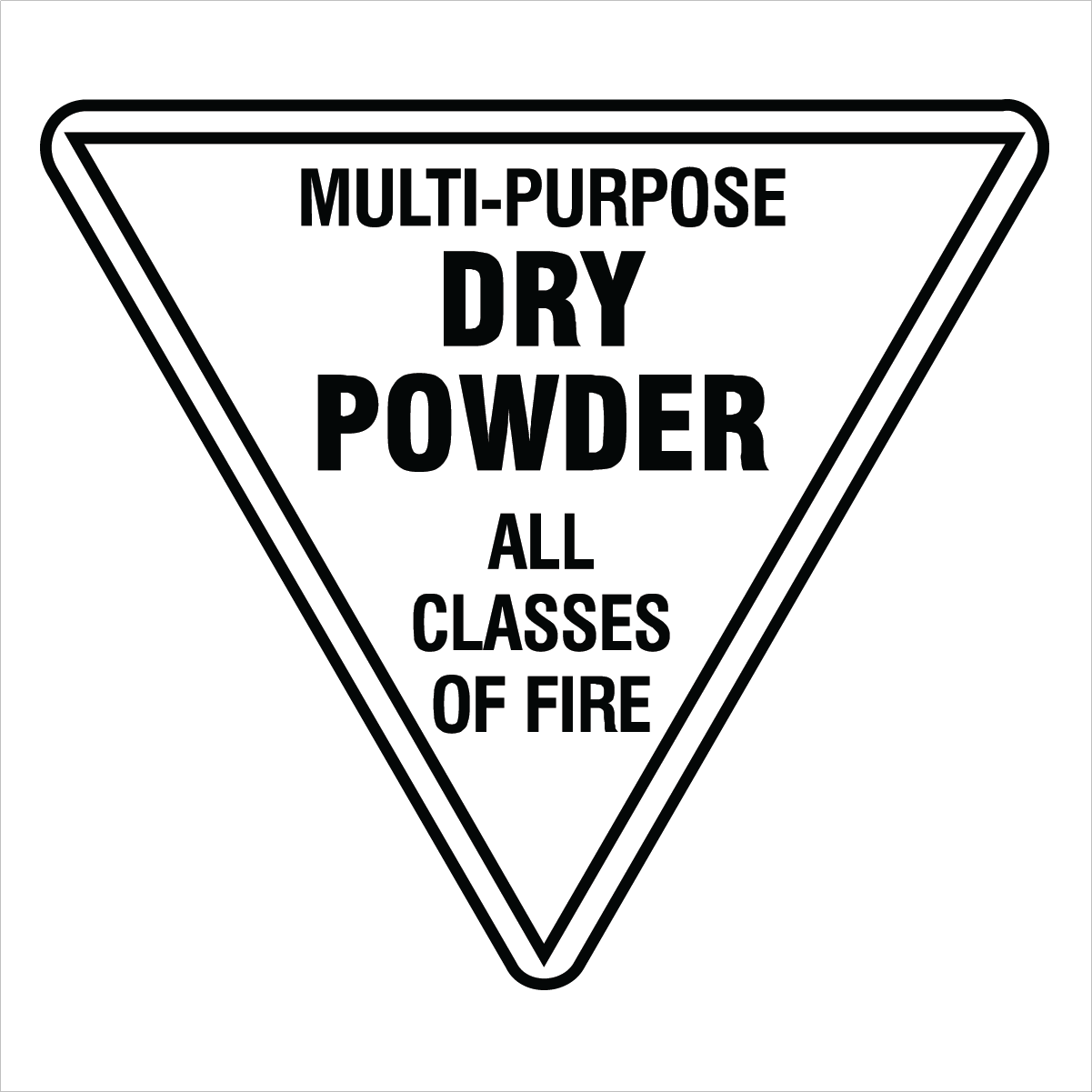 Fire Safety Equipment Extinguisher NZ - MultiPurpose Dry Powder Sign