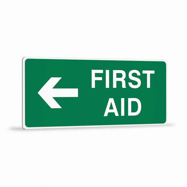 First Aid And Emergency - First Aid Left Sign