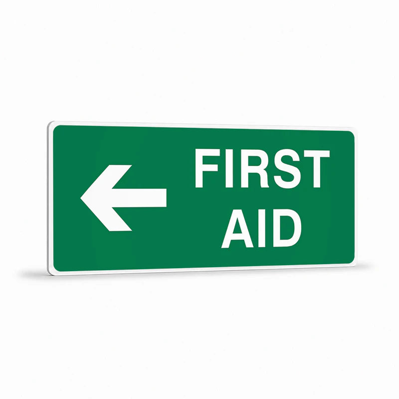 First Aid And Emergency - First Aid Left Sign