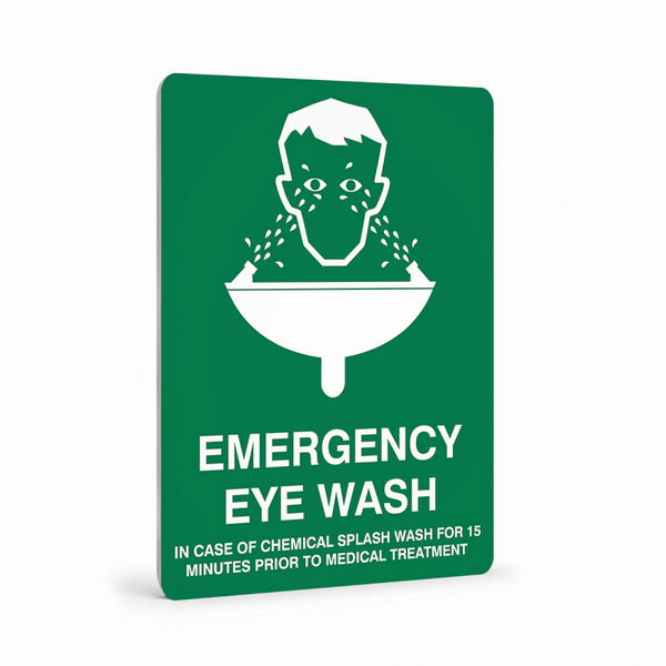 First Aid And Emergency - Emergency Eye Wash Sign