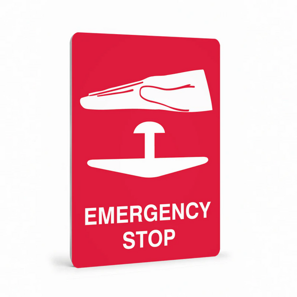 First Aid And Emergency - Emergency Stop Sign