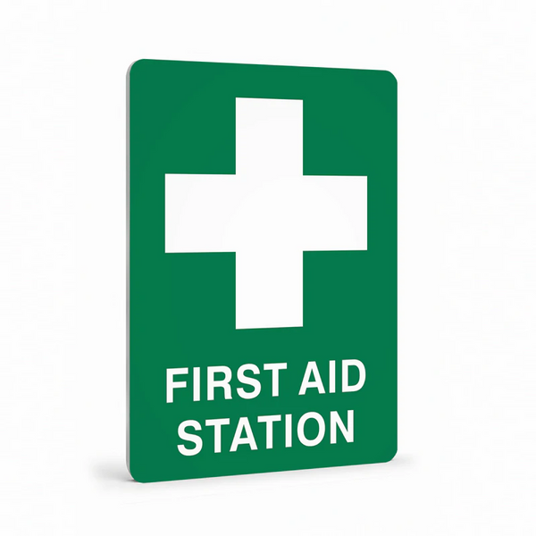 First Aid And Emergency - First Aid Station Sign