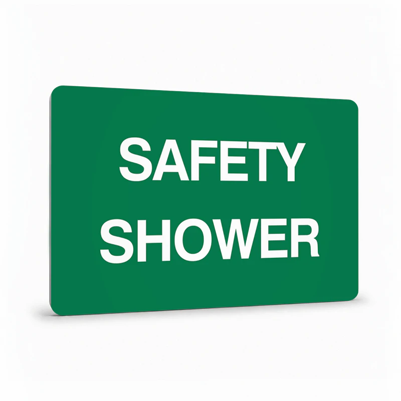 First Aid And Emergency - Safety Shower Sign