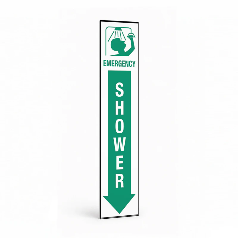 First Aid And Emergency Equipment - Shower Sign