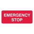 First Aid And Emergency - Emergency Stop Sign