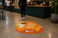 Custom Floor Decals for Safety & Promotions