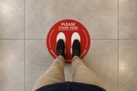 Custom Floor Decals for Safety & Promotions