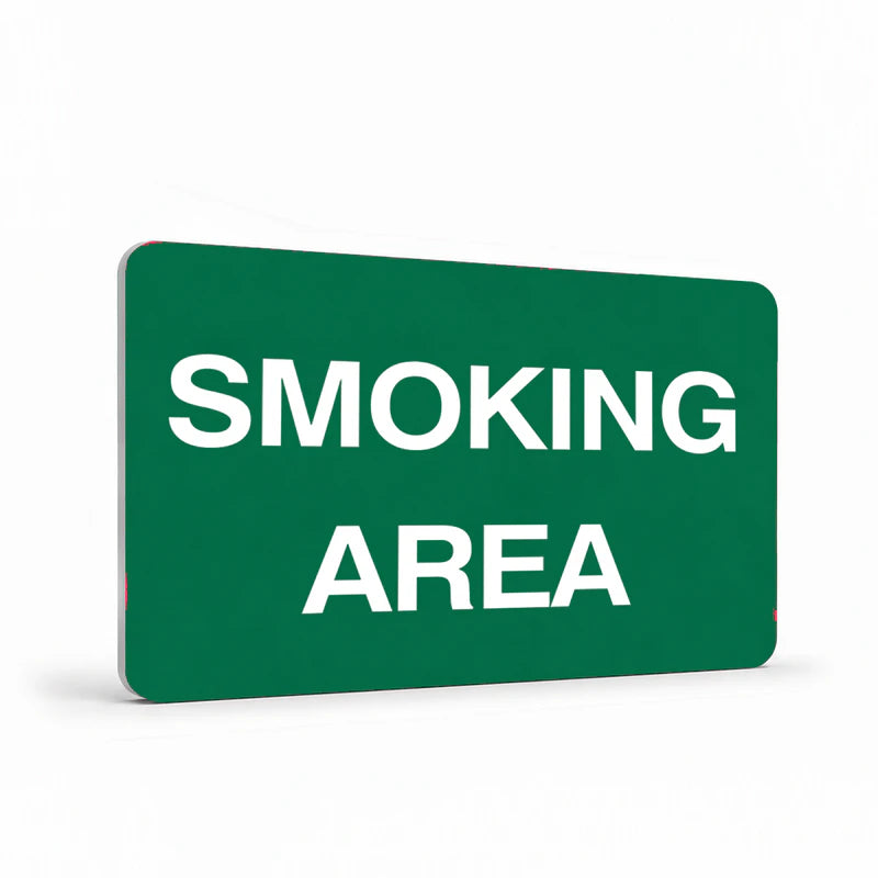General Information - Smoking Area Signs