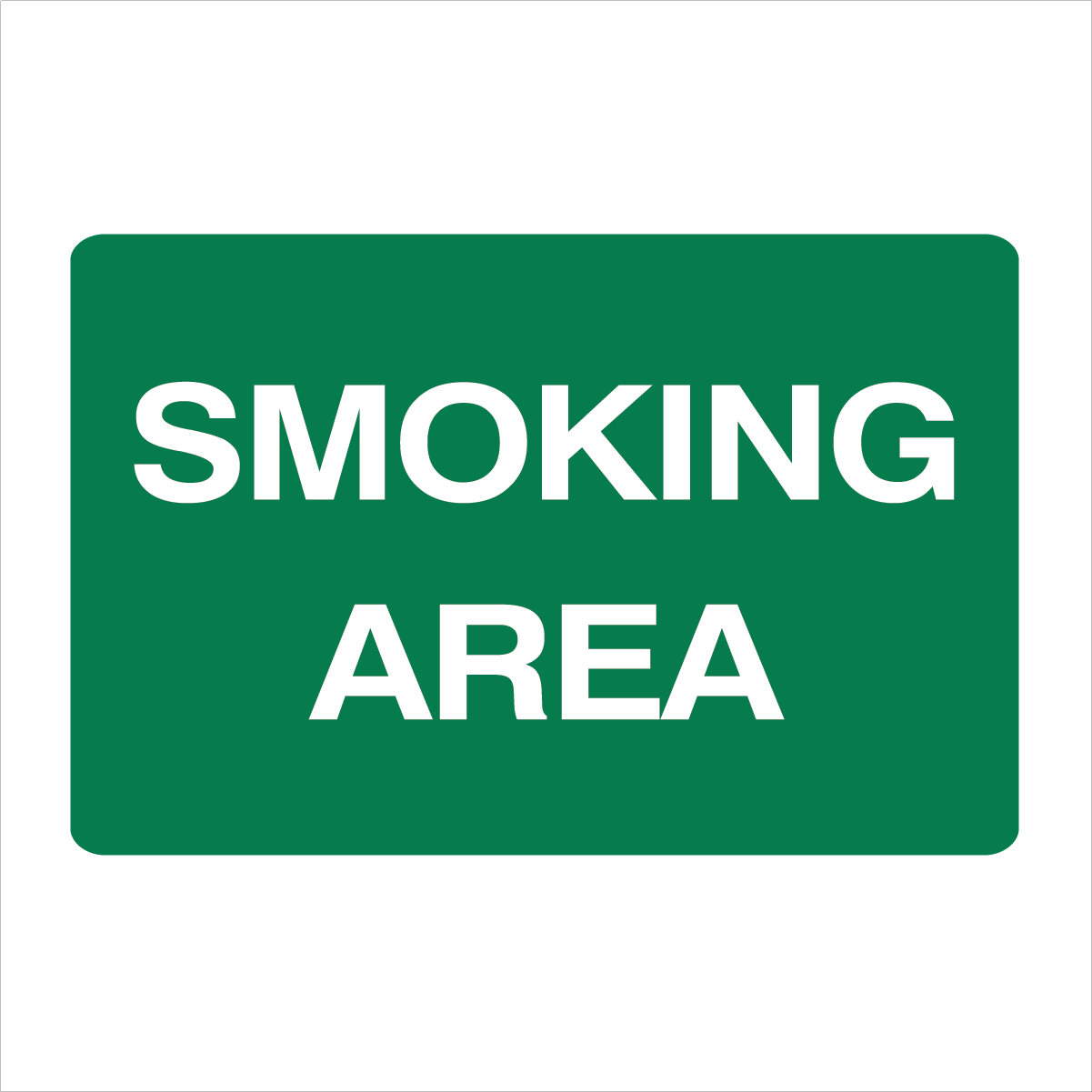 General Information - Smoking Area Signs