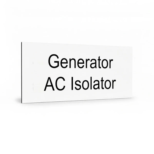 Generator AC Isolator