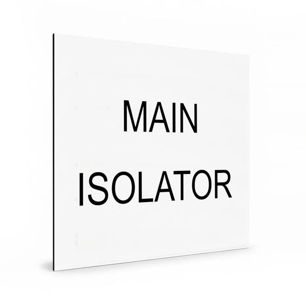 Main Isolator