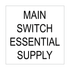 Main Switch Essential Supply - Black & White