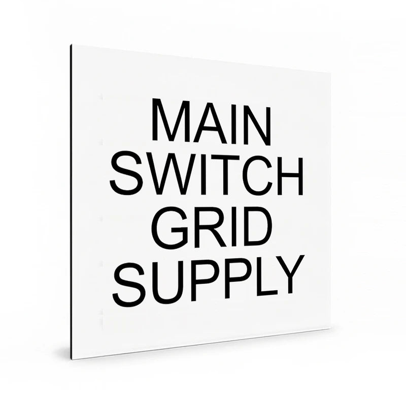 Main Switch (Grid Supply)