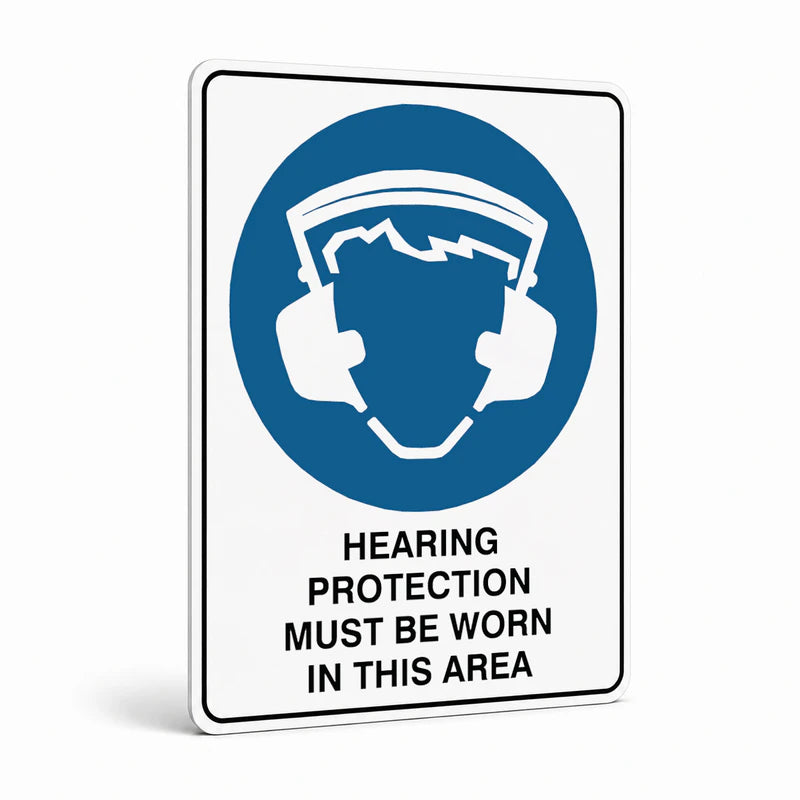 Mandatory - Hearing Protection Area Sign