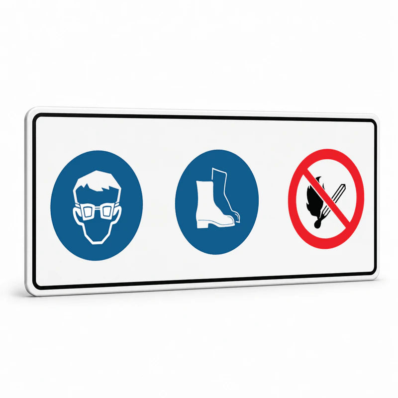 Mandatory Multiple Condition - Pictograms Sign