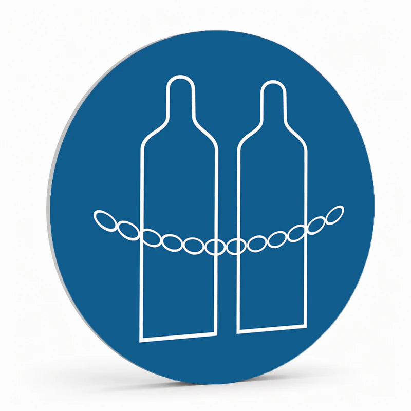 Mandatory Pictogram - Chain Cylinders