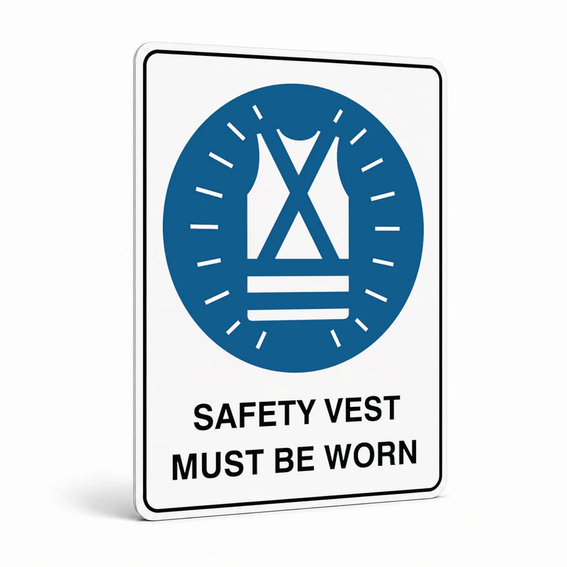 Mandatory - Safety Vest Sign