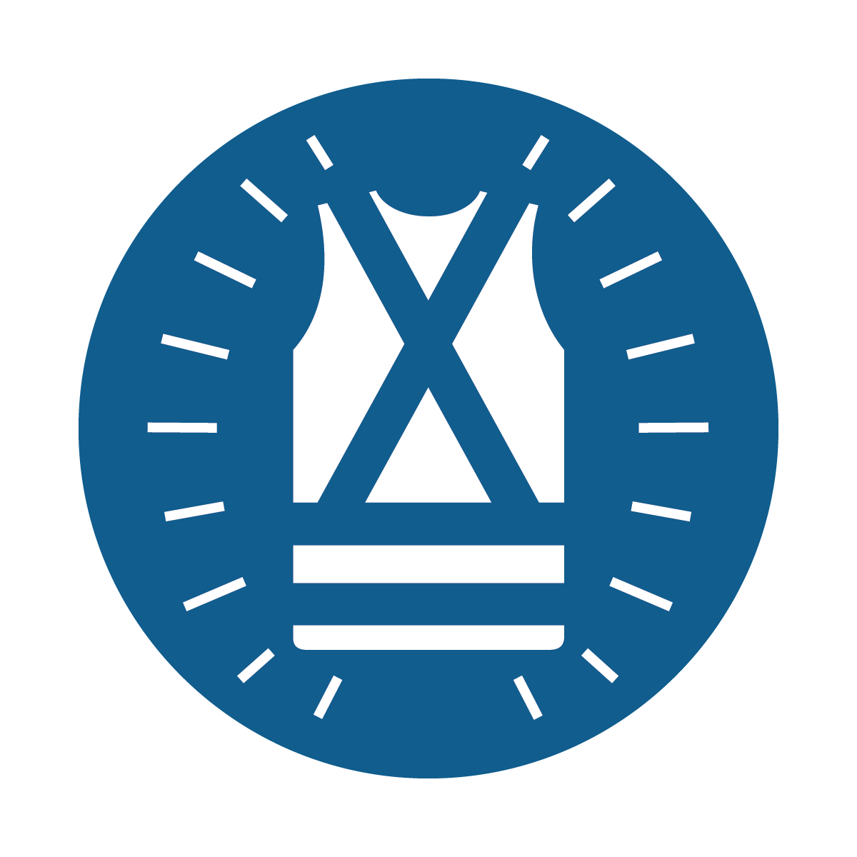 Mandatory Pictogram - High Vis Clothing Vest