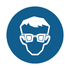 Mandatory Pictogram - Safety Glasses
