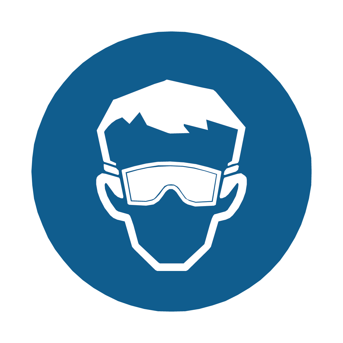 Mandatory Pictogram - Safety Goggles
