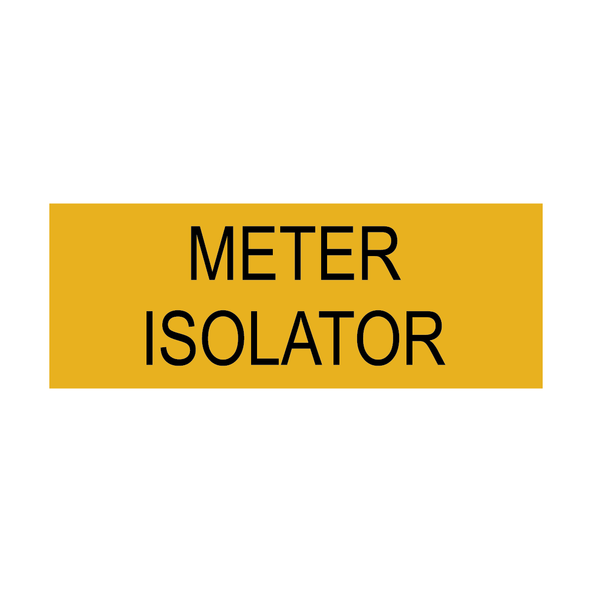 Meter Isolator