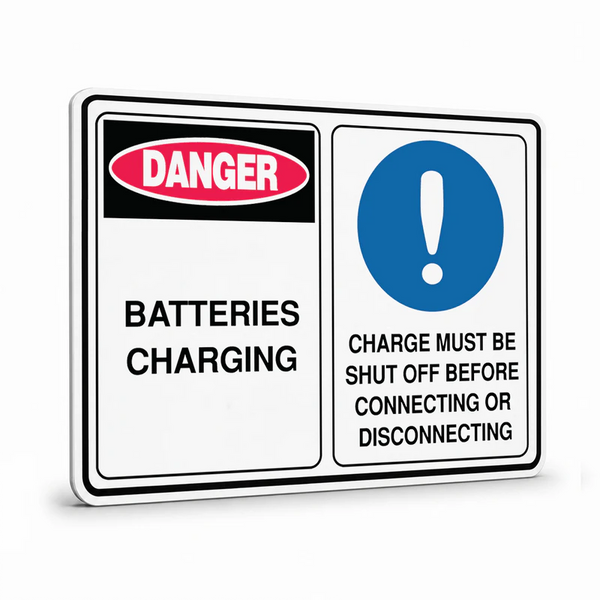 Multi Message - Batteries Charging Sign