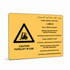 Multilingual - Caution Forklift In Use Sign