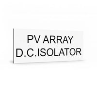 PV Array DC Isolator