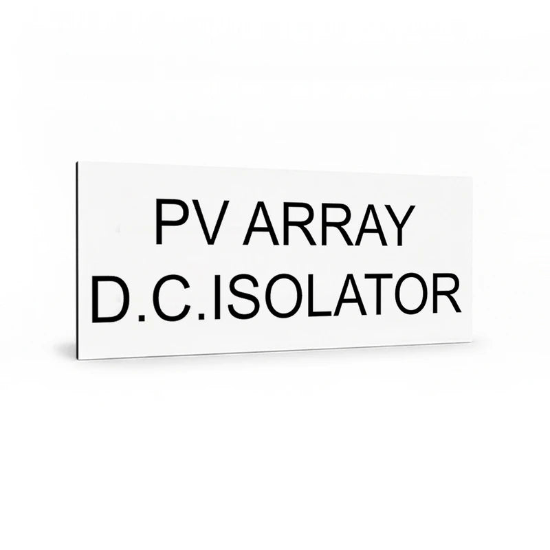 PV Array DC Isolator