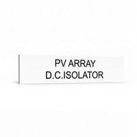 PV Array DC Isolator