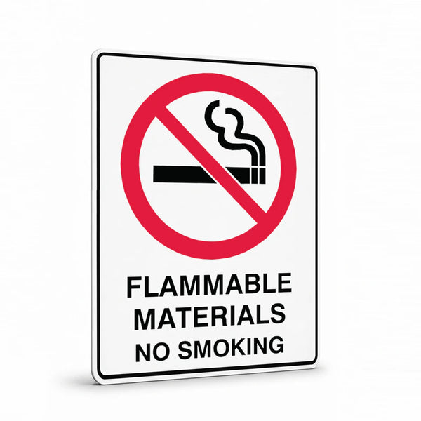 Prohibition - Flammable Materials Sign