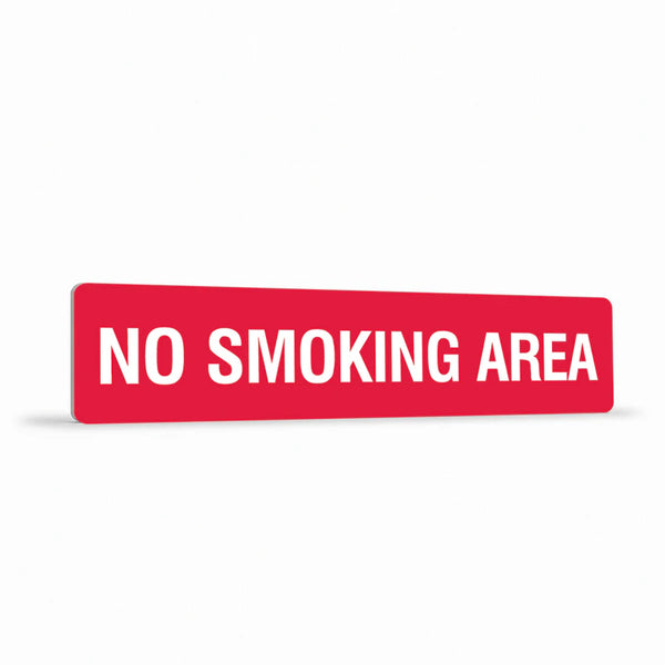 Prohibition General - No Smoking Area Landscape Sign