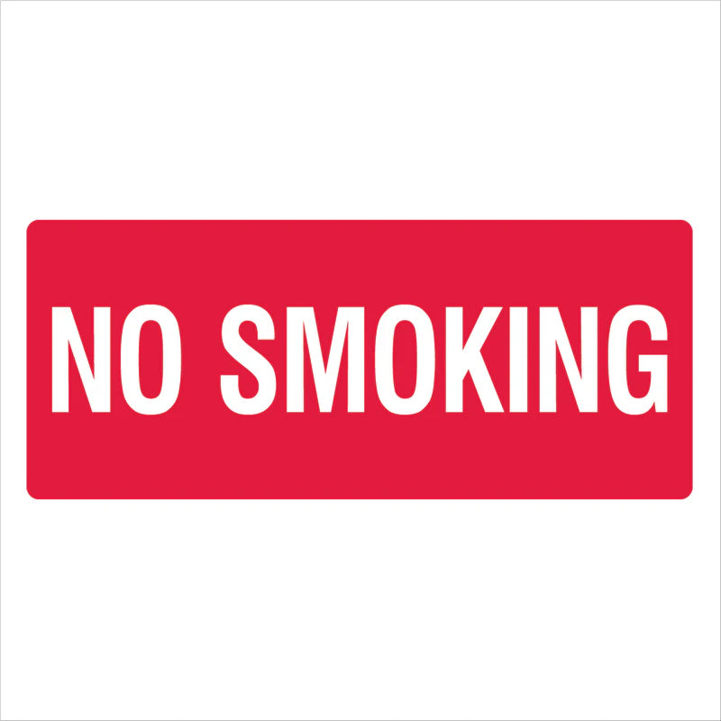 Prohibition General - No Smoking Landscape Sign