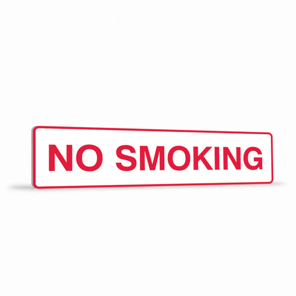 Prohibition General - No Smoking Landscape narrow Sign