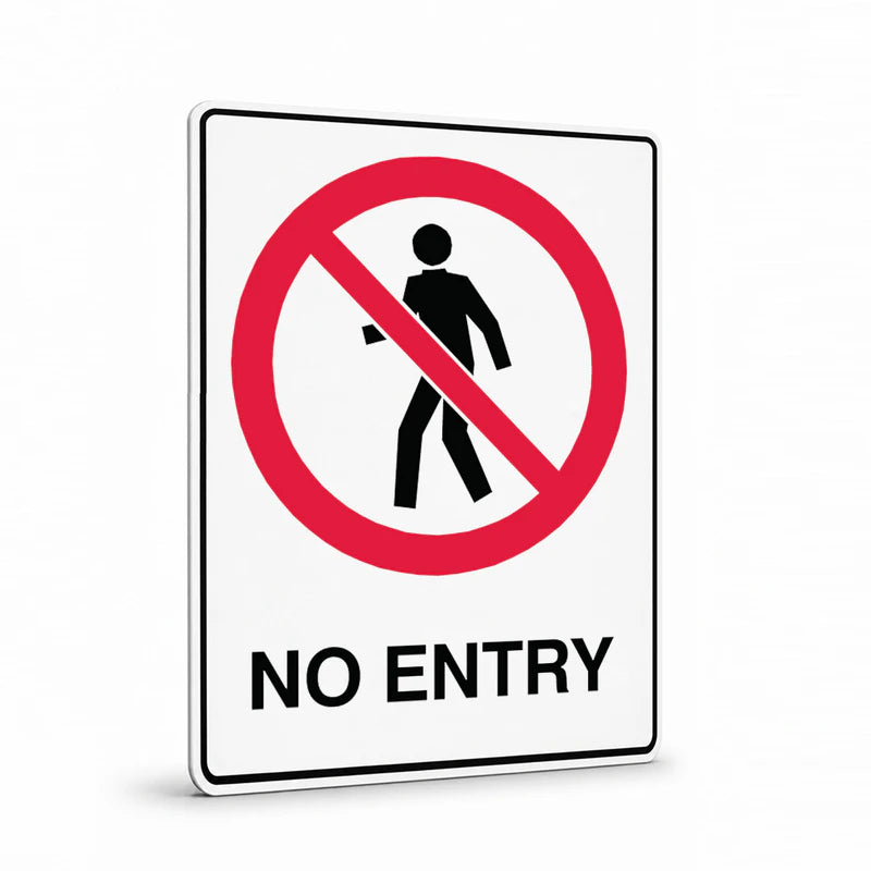 Prohibition - No Entry Sign