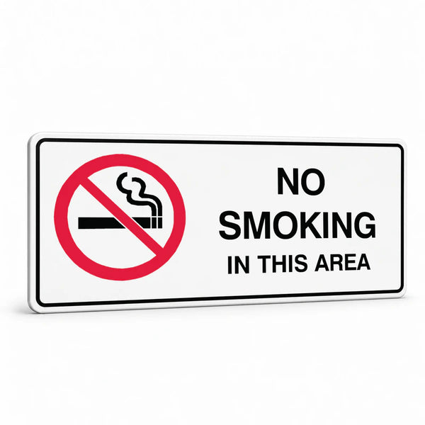 Prohibition No Smoking - No Smoking Area Sign