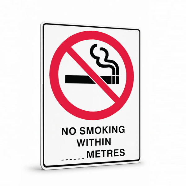 Prohibition - No Smoking Within  Sign