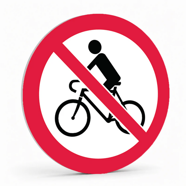Prohibition Pictogram - No Bikes