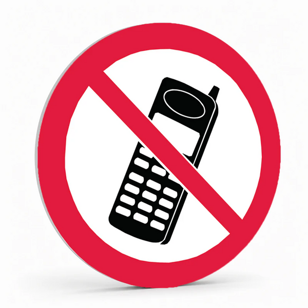 Prohibition Pictogram - No Mobile