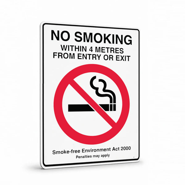 Prohibition State - NSW No Smoking Entry Or Exit Sign
