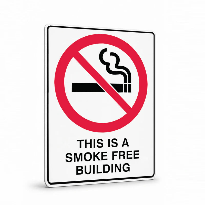 Prohibition - This Is A Smoke Free Building Sign