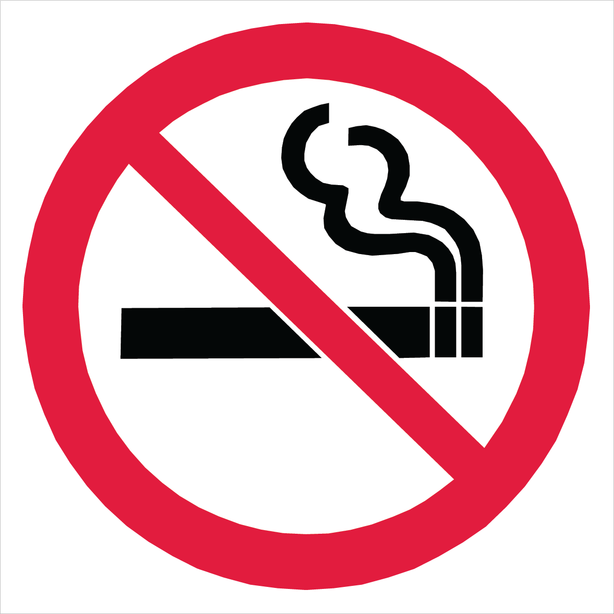 Prohibition General - No Smoking Pictogram Sign