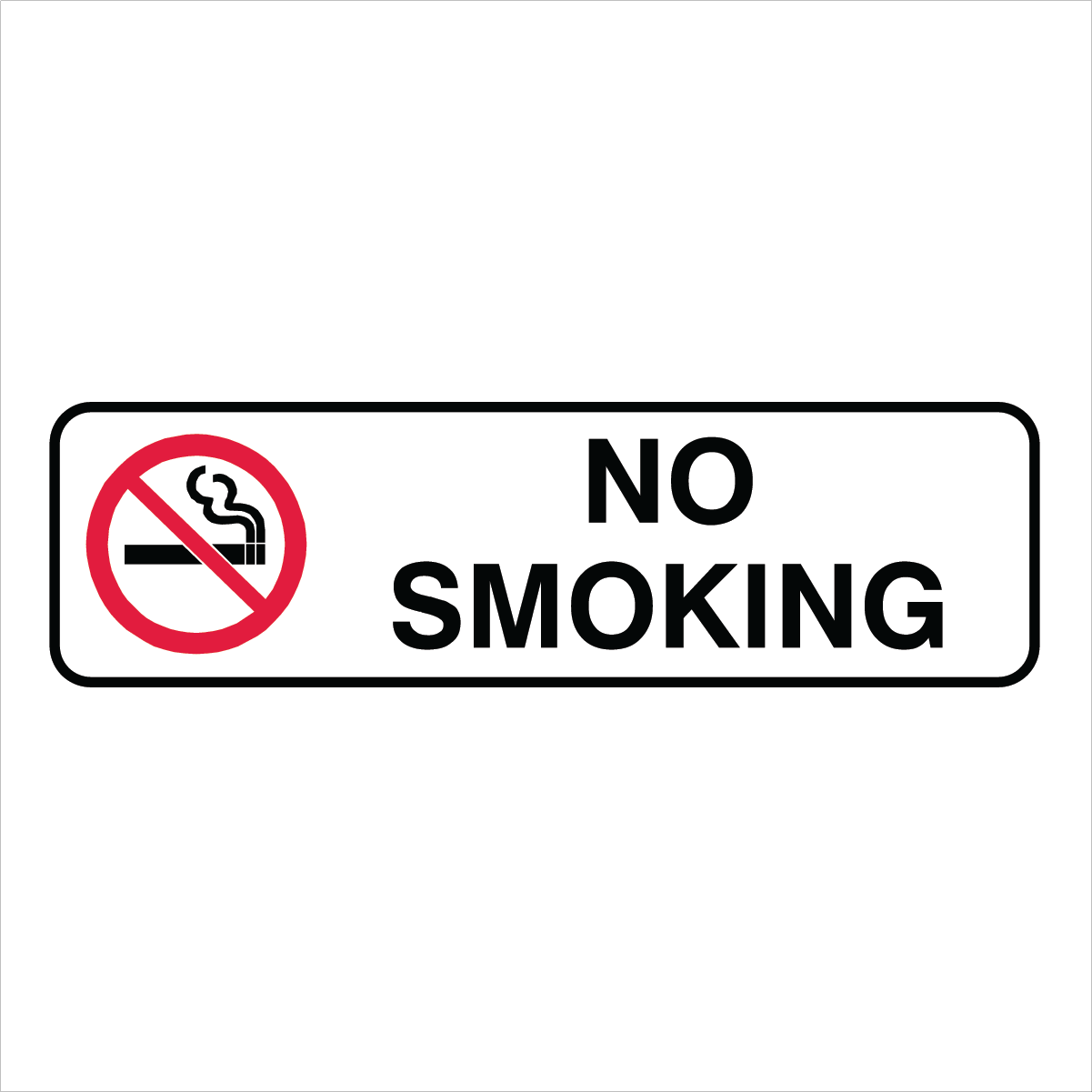 Prohibition No Smoking - No Smoking 2 Sign