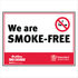 Prohibition State - QLD We Are Smoke-Free Sign
