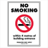 Prohibition State - VIC No Smoking Entrance Sign