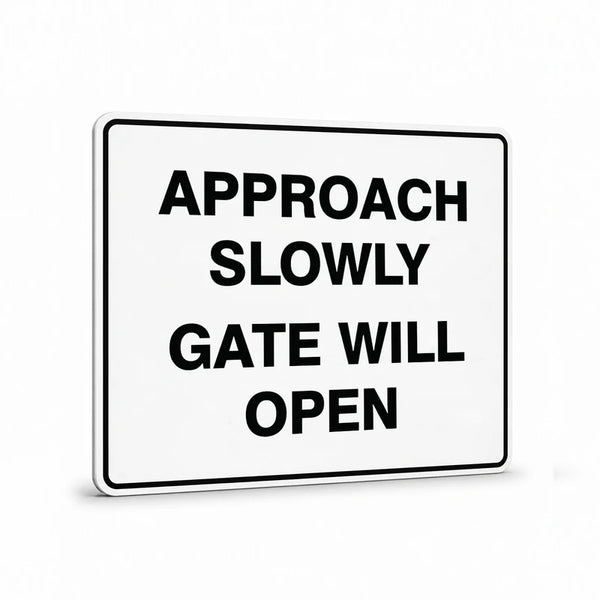 Property - Approach Slowly Sign
